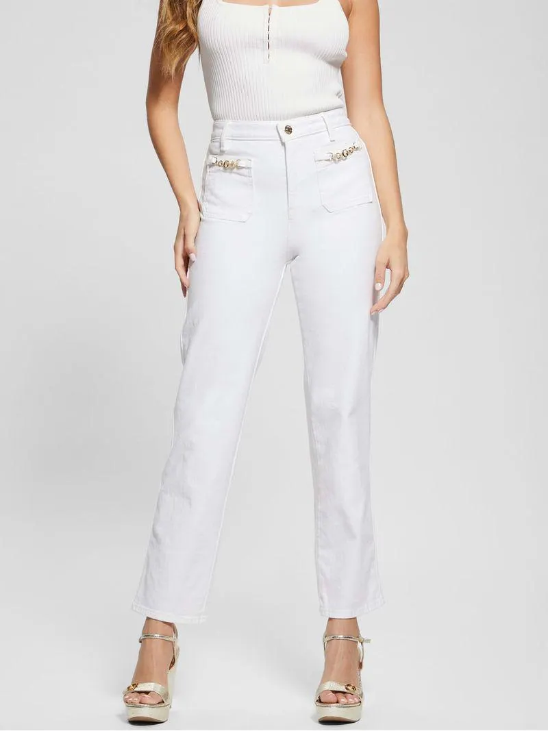 Jeans Straight Guess G Charm