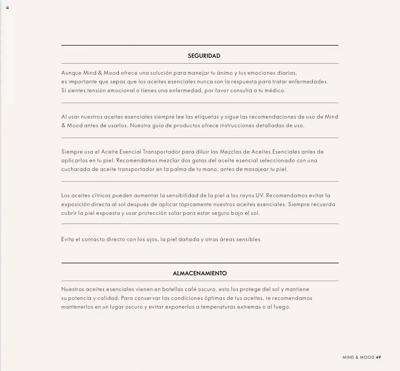 Catálogo de Oriflame - Mind and mood 1 de septiembre al 31 de diciembre 2024 - Pagina 49