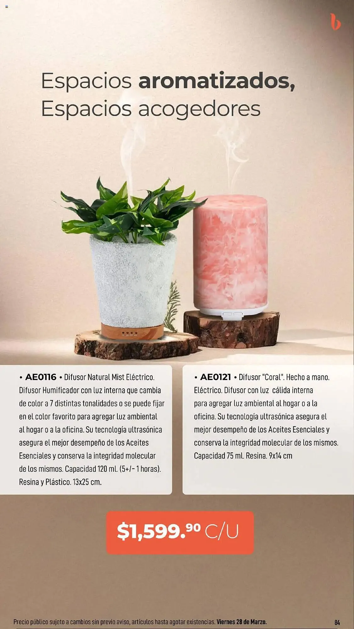 Catálogo de Catálogo Home Interiors 17 de febrero al 28 de marzo 2025 - Pagina 84