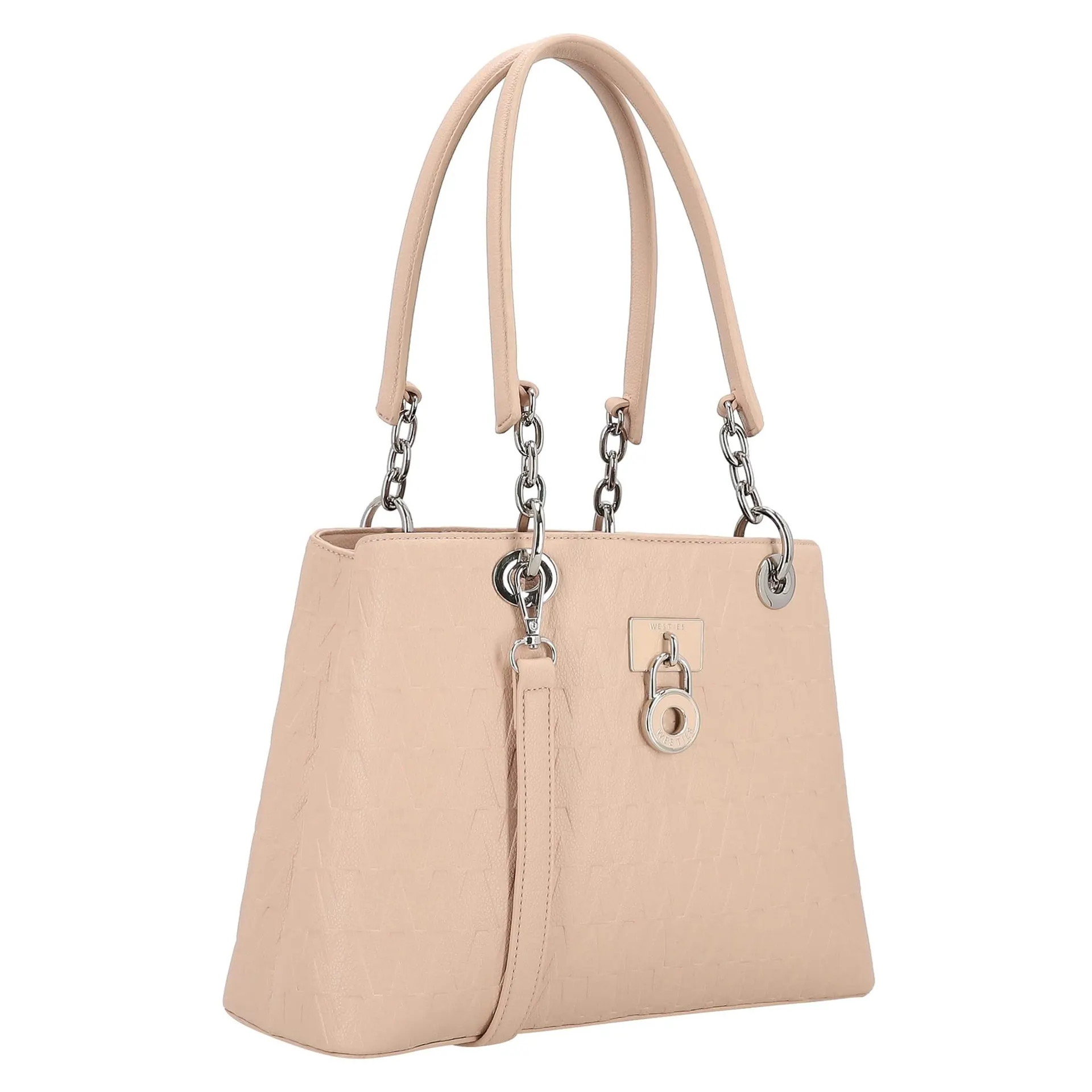 Bolsa Tote Pyro Ragnar Sintetico Monograma Rosa Westies