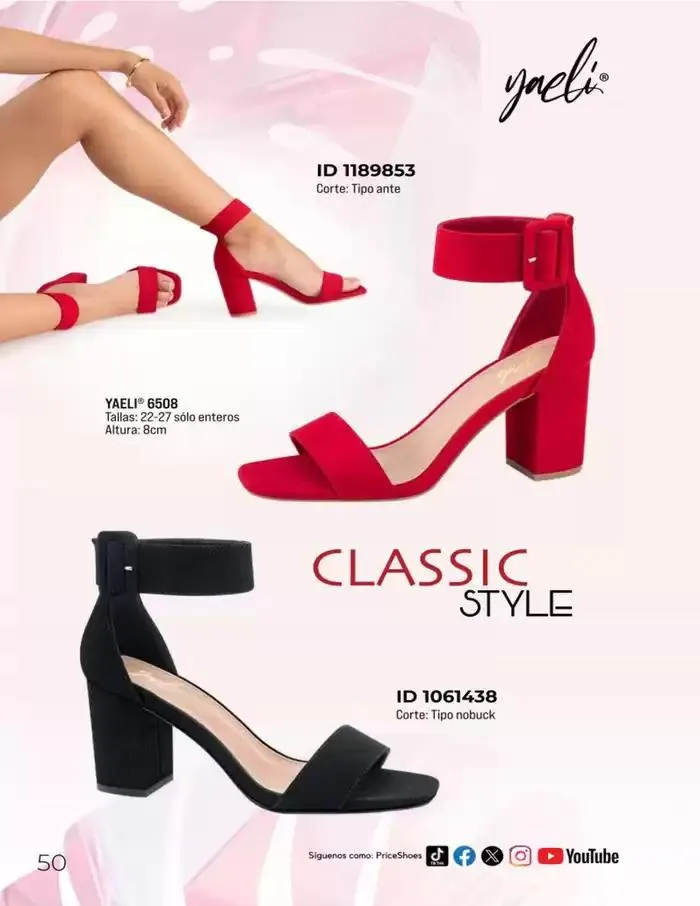 Catálogo de SANDALIAS | FIESTA Y VESTIR | 2025 | 1E 11 de marzo al 31 de agosto 2025 - Pagina 50