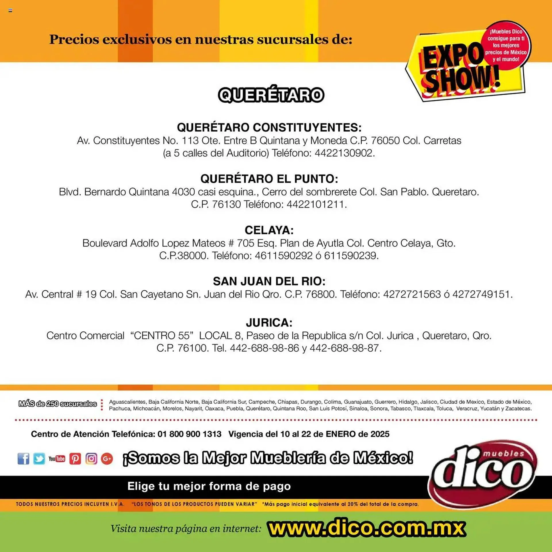 Catálogo de Catálogo Muebles Dico 10 de enero al 22 de enero 2025 - Pagina 60