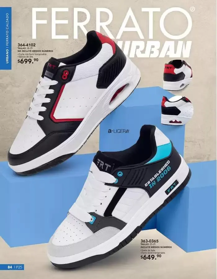 Catálogo de ANDREA | CALZADO CABALLERO 26 de enero al 24 de mayo 2025 - Pagina 84