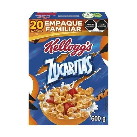 Cereal Kellogg's Zucaritas Familiar 600 g