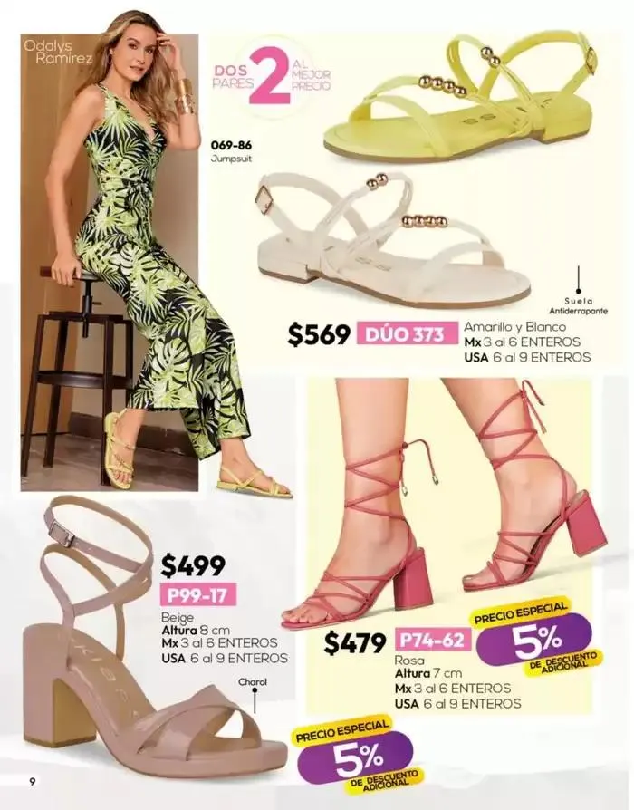 Catálogo de Catálogo Cklass Calzado Novedades de Verano 2025 México 28 de marzo al 27 de abril 2025 - Pagina 10