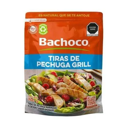 Tiras de pechuga Bachoco Grill 700 g