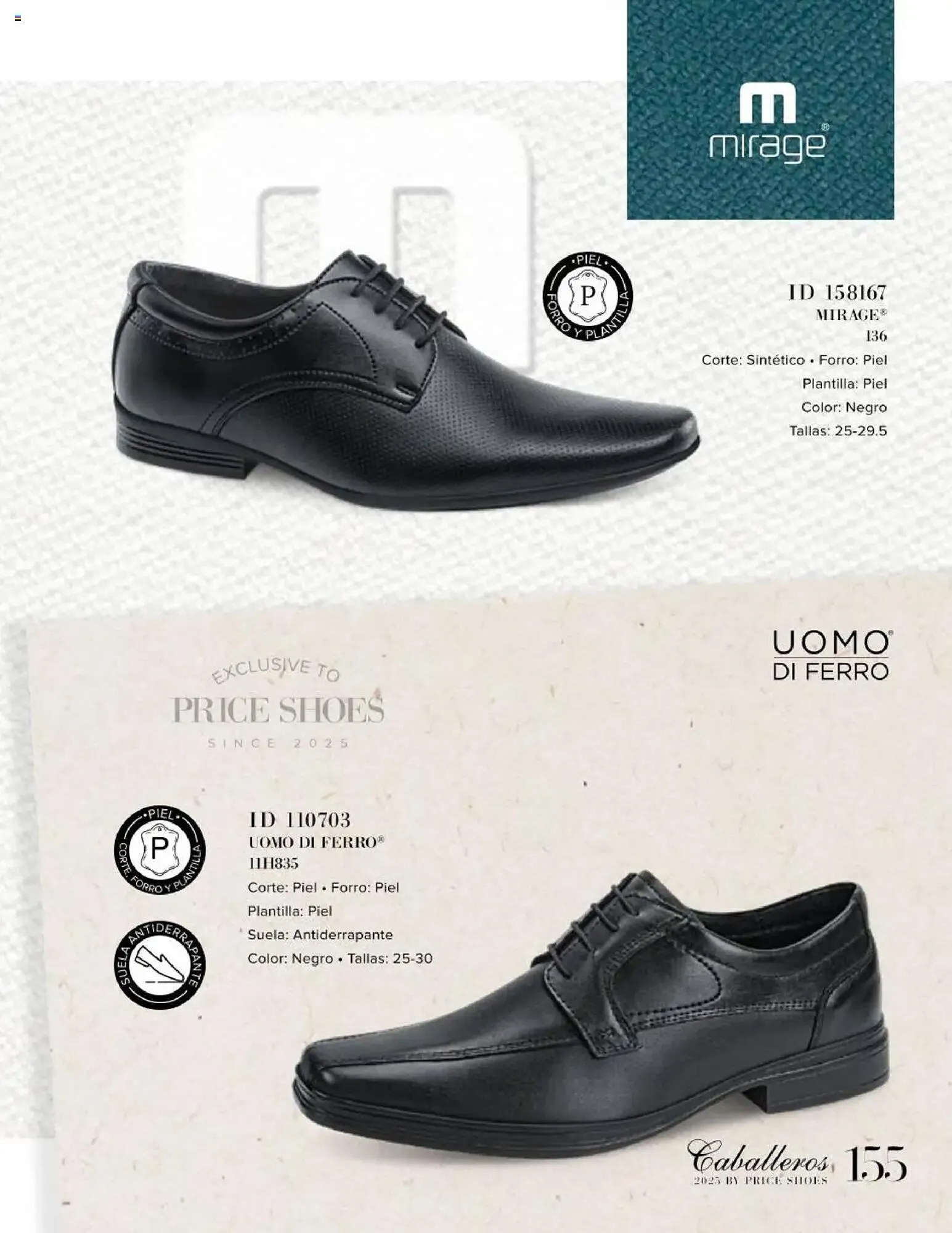 Catálogo de Catálogo Price Shoes 16 de mayo al 31 de diciembre 2025 - Pagina 155