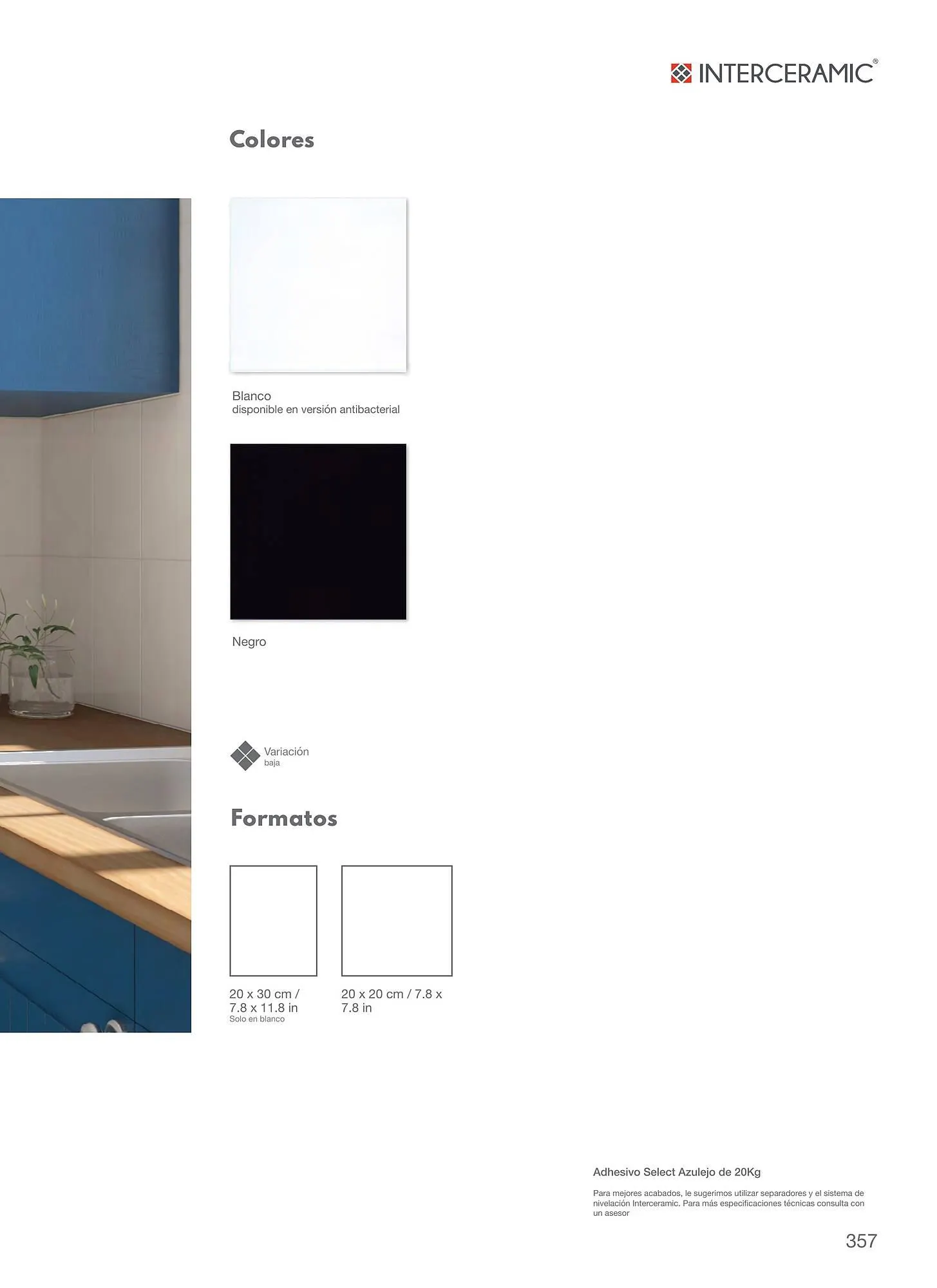 Catálogo de Catálogo Interceramic 12 de marzo al 31 de diciembre 2024 - Pagina 357