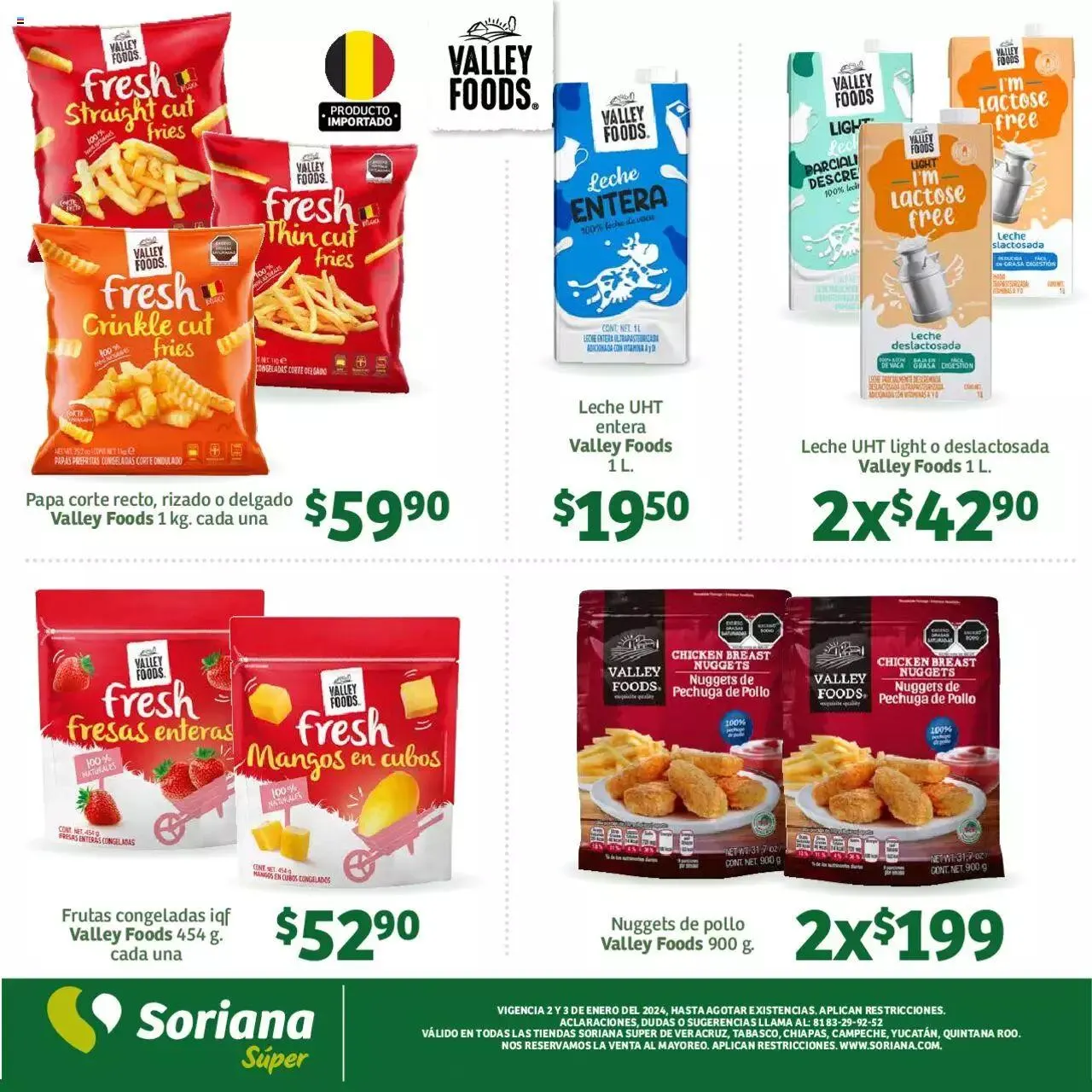 Catálogo de Soriana Martes y Miércoles del Campo Súper Noreste 2 de enero al 3 de enero 2024 - Pagina 7