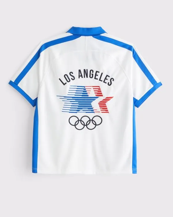 Olympics Soccer Jersey-Inspired Polo
