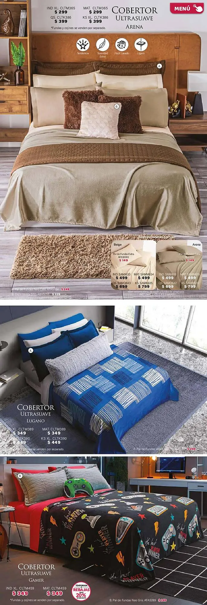 Catálogo de Catálogo Colchas Concord 1 de febrero al 2 de mayo 2026 - Pagina 194