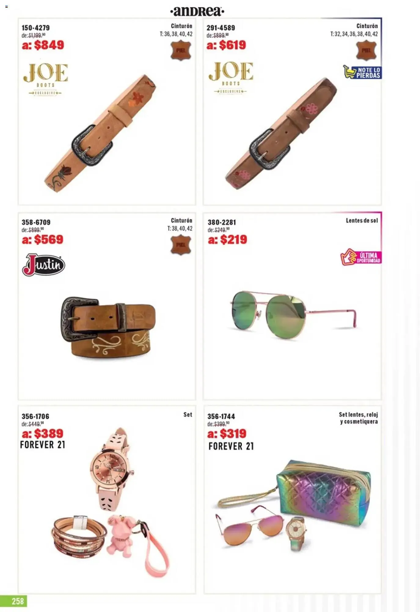 Catálogo de Catálogo Andrea 5 de abril al 2 de mayo 2026 - Pagina 258