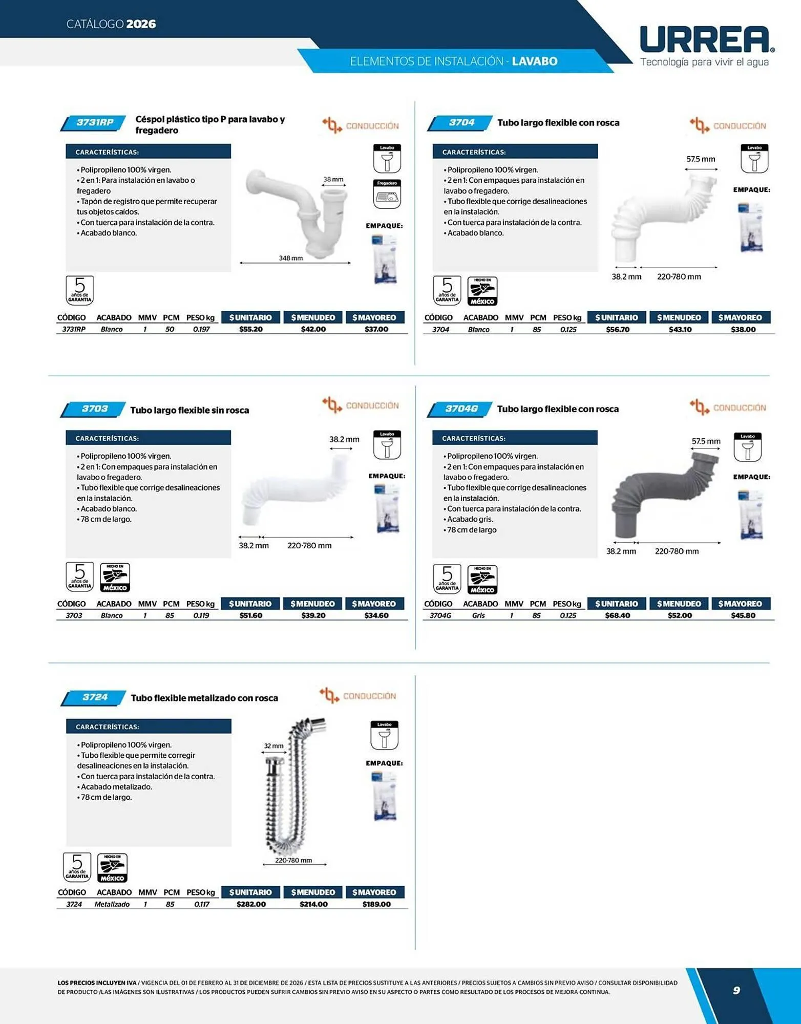 Catálogo de Catálogo Urrea 24 de abril al 31 de diciembre 2026 - Pagina 11