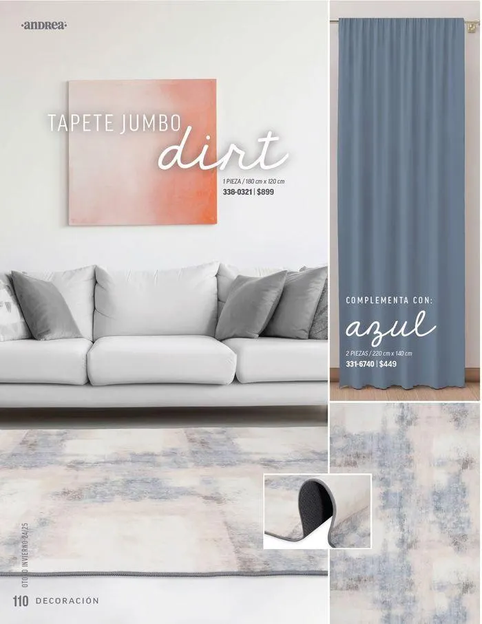 Catálogo de ANDREA - ANDREA HOME 26 de agosto al 25 de enero 2025 - Pagina 11