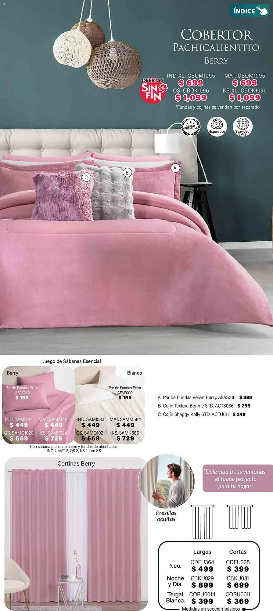 Catálogo de Catálogo Colchas Concord 1 de noviembre al 1 de febrero 2026 - Pagina 302