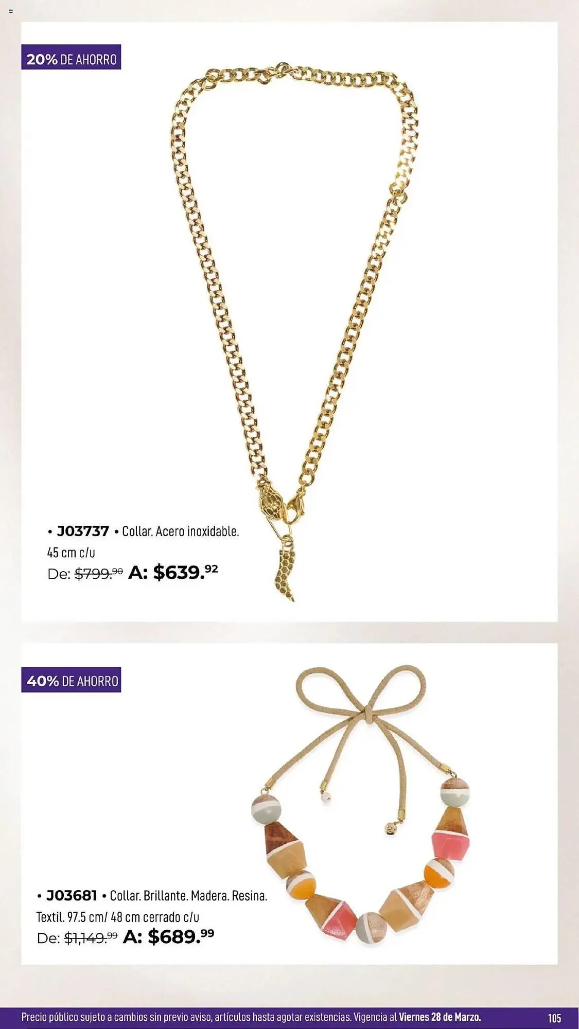 Catálogo de Catálogo Home Interiors 17 de febrero al 28 de marzo 2025 - Pagina 105