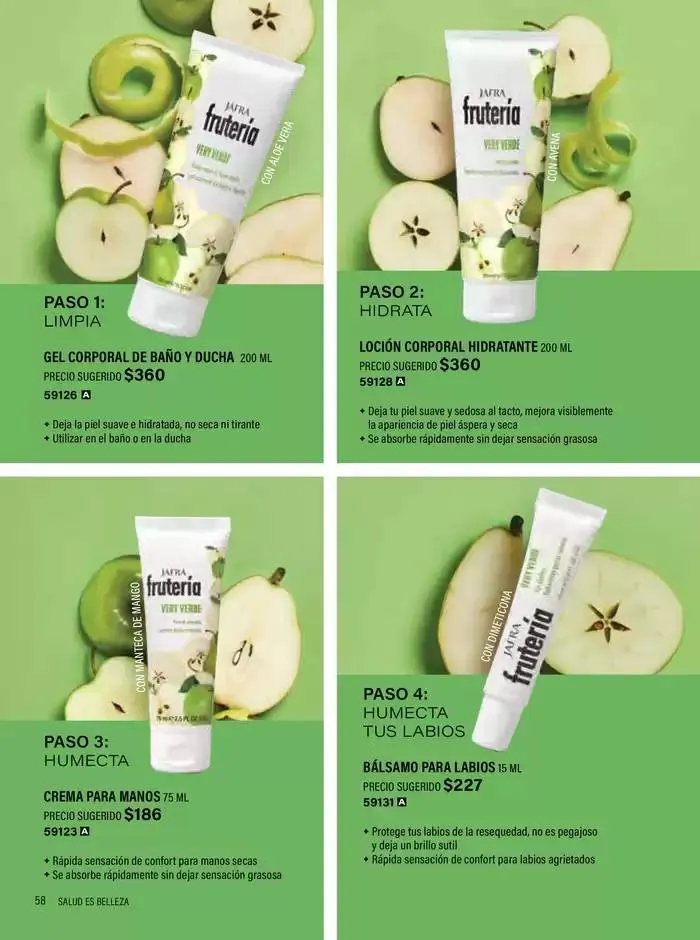 Catálogo de Ofertas Jafra 2 de mayo al 31 de mayo 2025 - Pagina 58