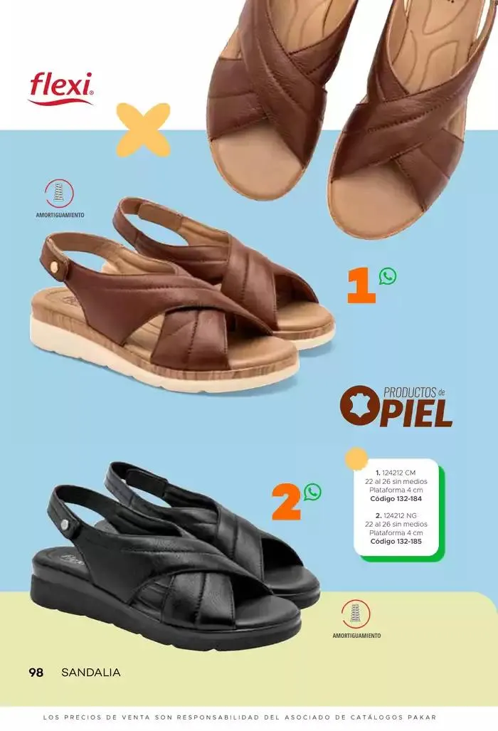 Catálogo de Pakar Sandalia 31 de enero al 31 de mayo 2025 - Pagina 98
