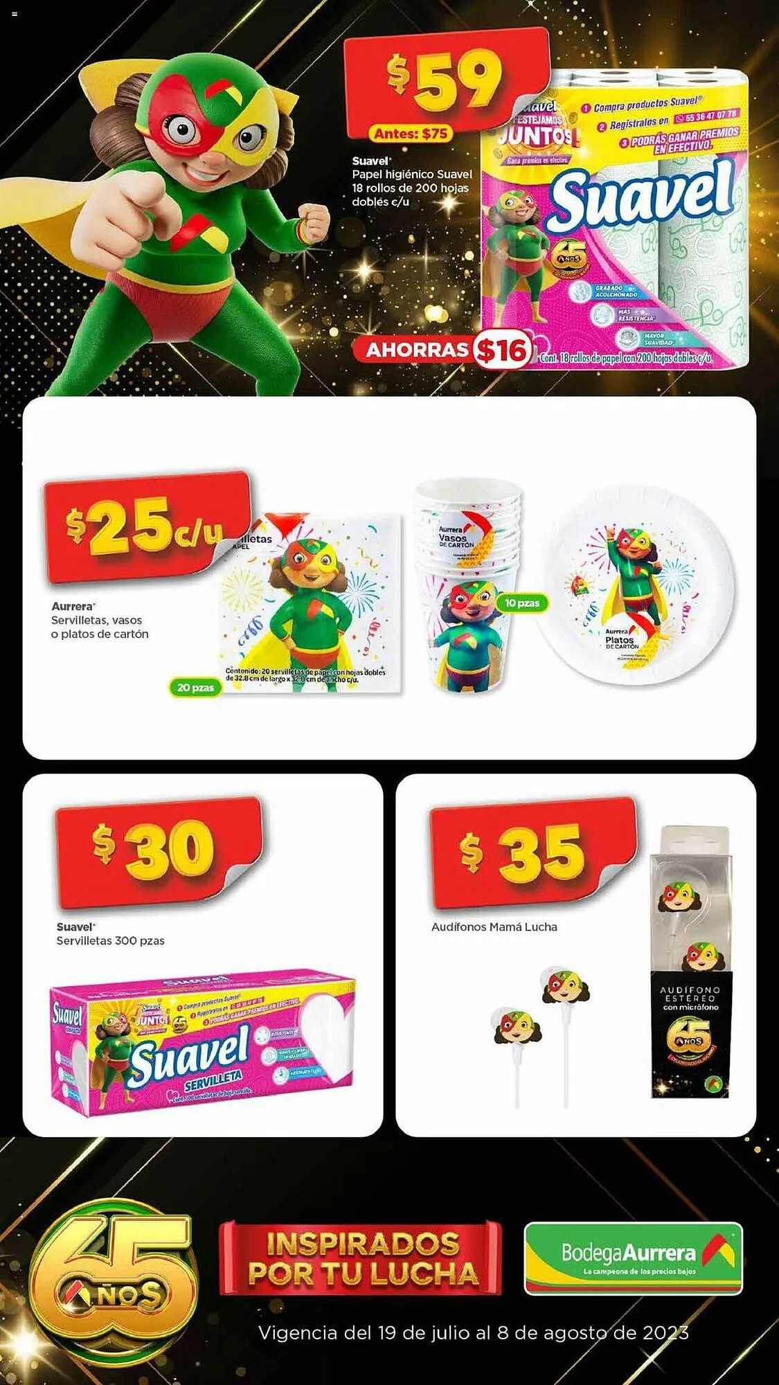 Catálogo de Catálogo Bodega Aurrerá 19 de julio al 8 de agosto 2023 - Pagina 17