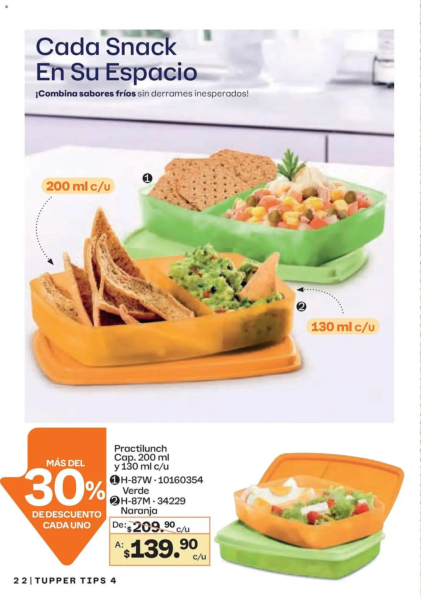 Catálogo de Catálogo Tupperware 23 de marzo al 20 de abril 2026 - Pagina 22