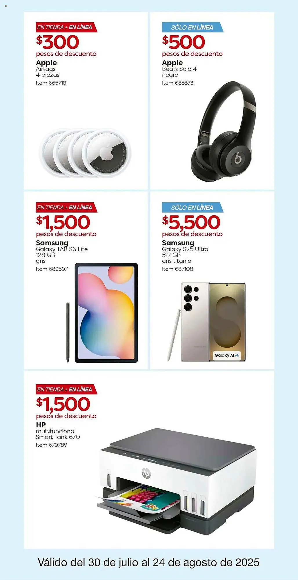 Catálogo de Catálogo Costco 30 de julio al 25 de agosto 2025 - Pagina 6