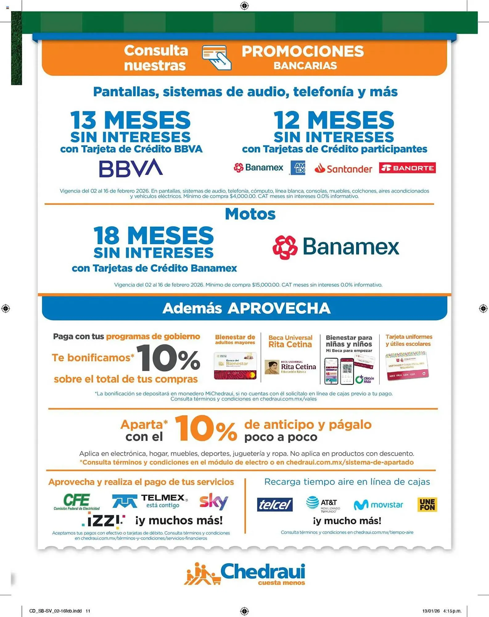 Catálogo de Folleto Chedraui 2 de febrero al 16 de febrero 2026 - Pagina 11