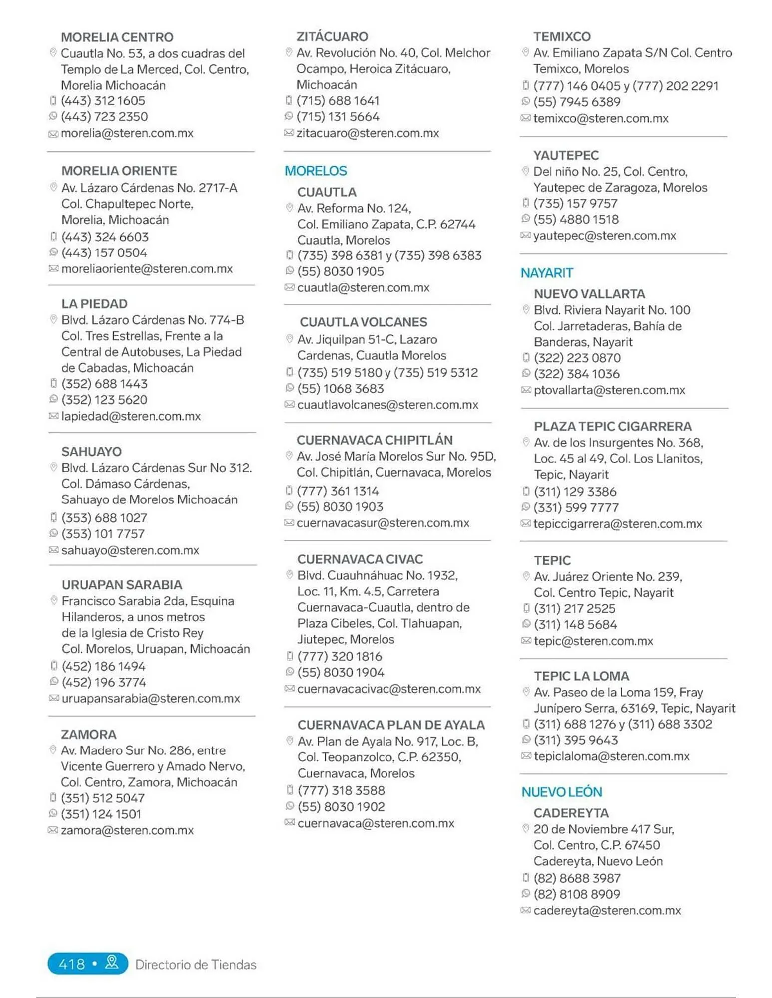 Catálogo de Catálogo Steren 18 de febrero al 31 de diciembre 2025 - Pagina 436