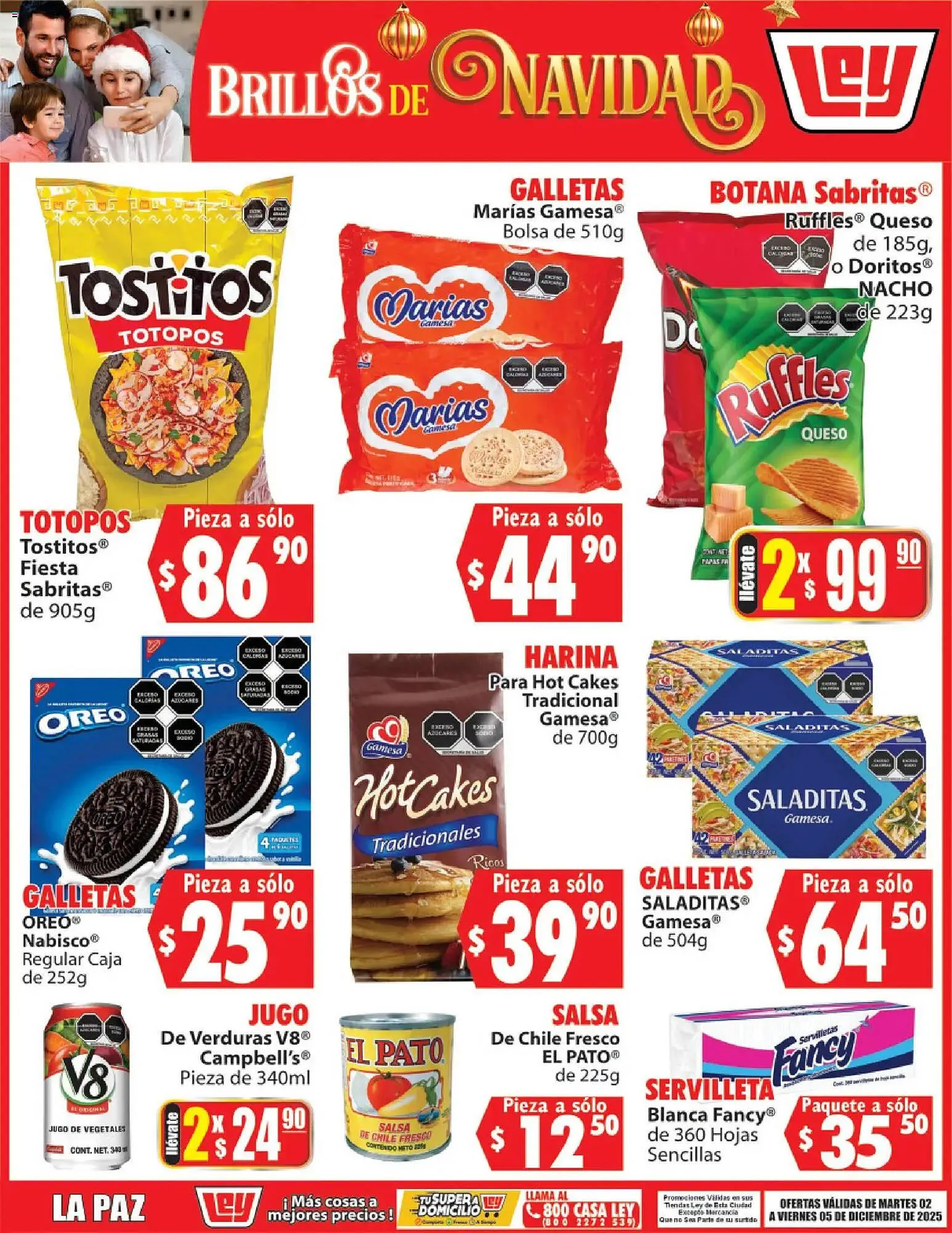 Catálogo de Folleto Casa Ley 2 de diciembre al 5 de diciembre 2025 - Pagina 3