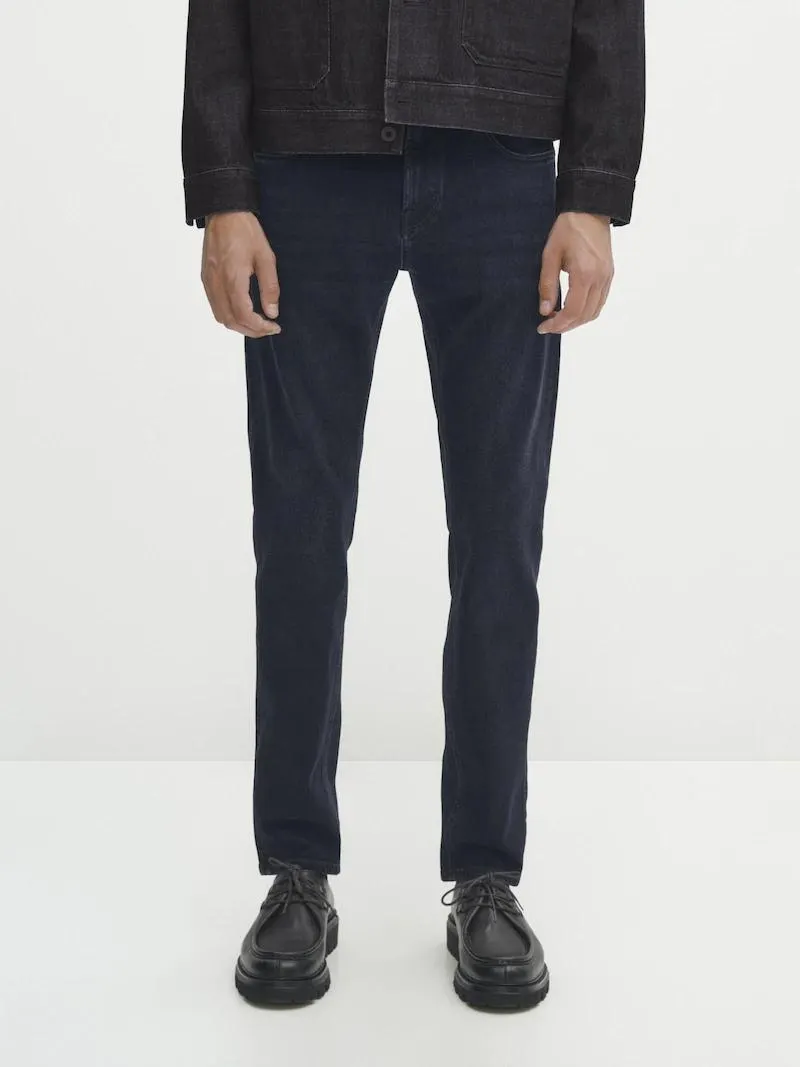 Jeans brushed slim fit