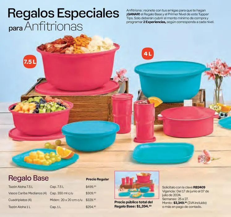 Catálogo de Tupper Tips 09 19 de junio al 7 de julio 2024 - Pagina 134