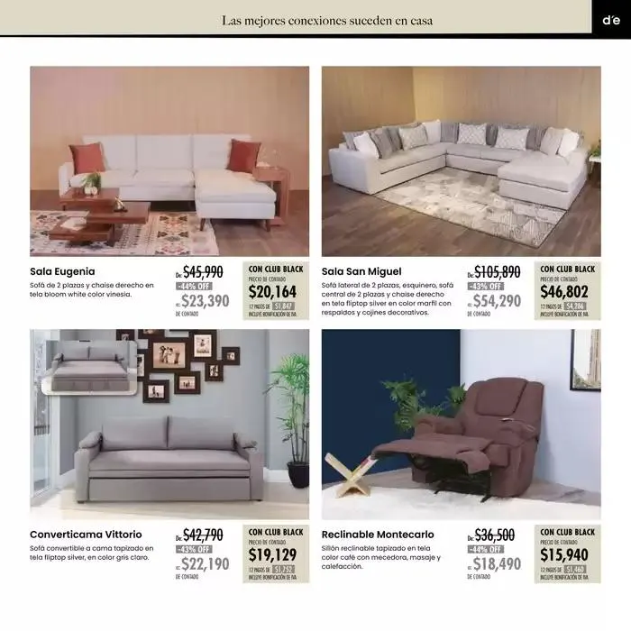 Catálogo de Muebles que Conectan Contigo 6 de enero al 8 de febrero 2025 - Pagina 5