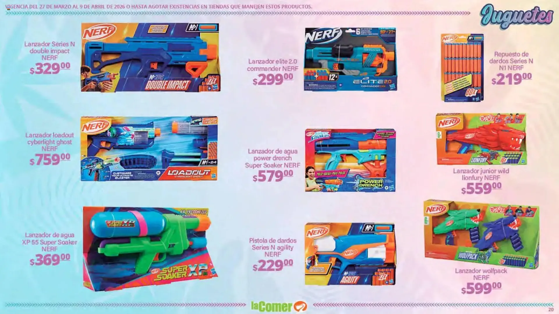 Catálogo de Folleto La Comer 27 de marzo al 10 de abril 2026 - Pagina 20