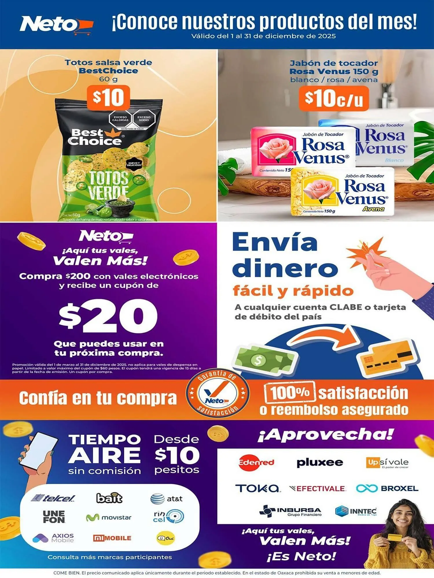 Catálogo de Folleto Tiendas Neto 1 de diciembre al 31 de diciembre 2025 - Pagina 10