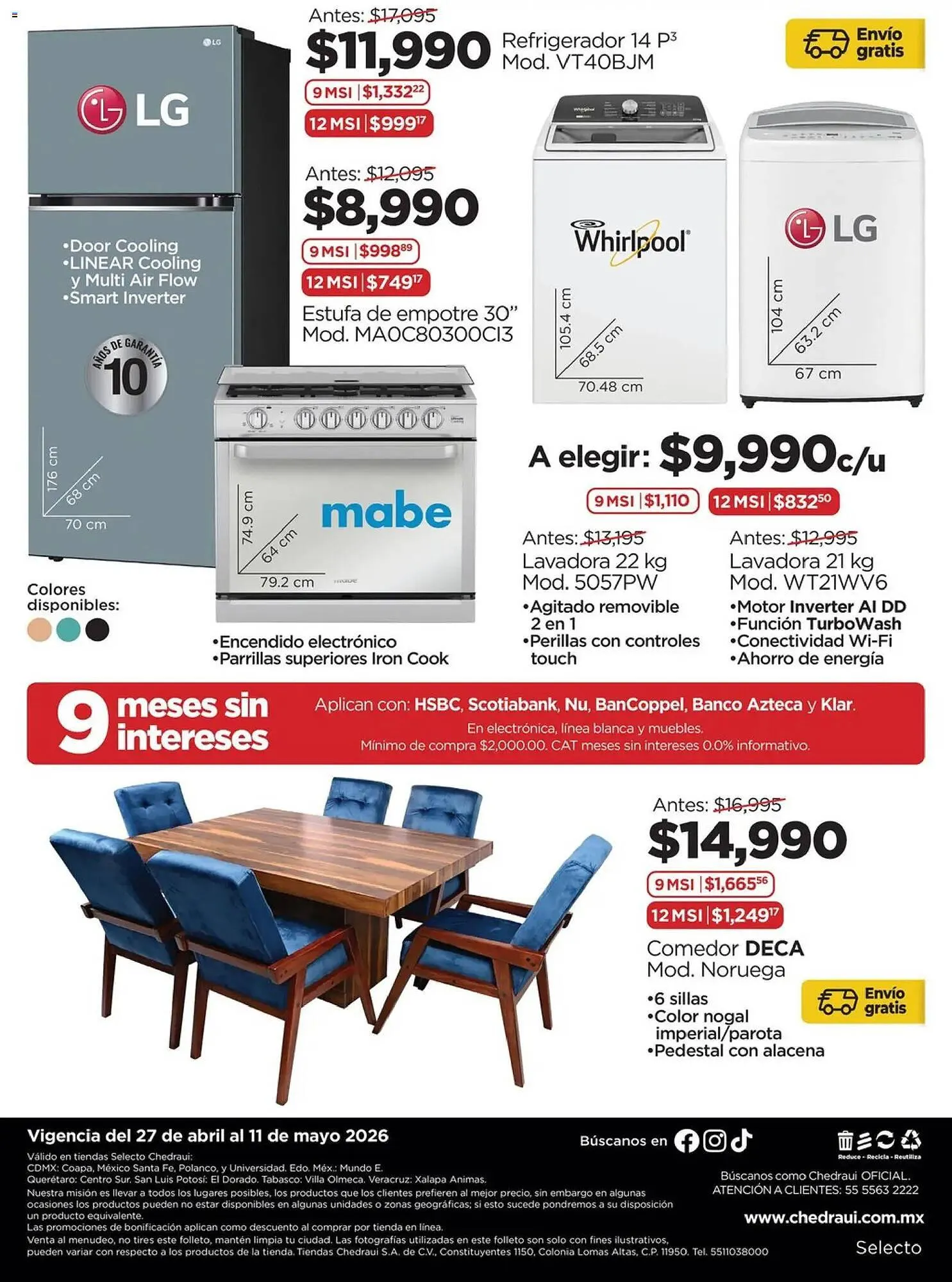 Catálogo de Folleto Chedraui 27 de abril al 12 de mayo 2026 - Pagina 2