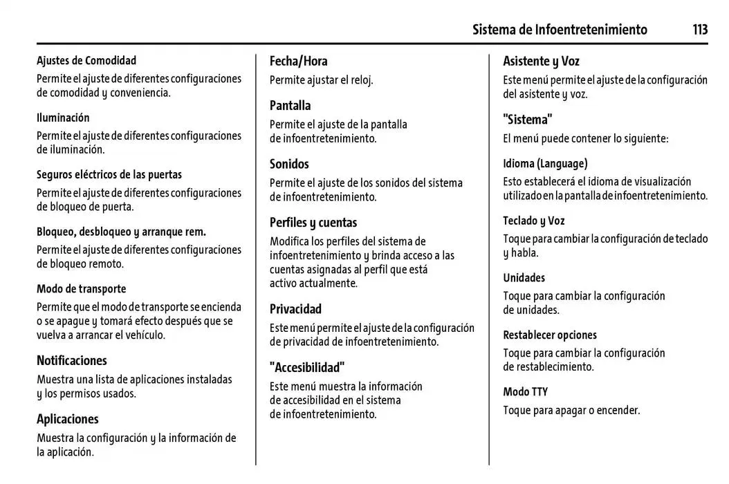 Catálogo de BrightDrop 400 Y BrightDrop 600 Manual del propietario 22 de enero al 31 de diciembre 2025 - Pagina 114