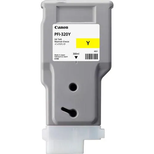 Cartucho para plotter Canon PFI-320 amarillo 300ml