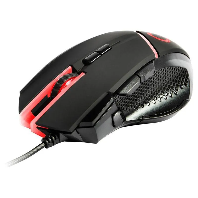 Mouse Gamer Alámbrico Nibio Gear MG1000 Negro Reacondicionado