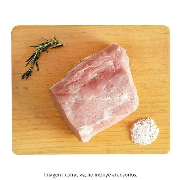 Lomo de cerdo por kg peso aprox por charola 500 g