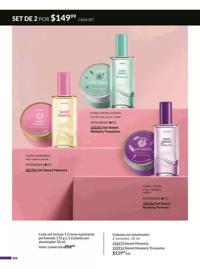 Catálogo de Avon COSMÉTICOS C3 3 de enero al 3 de febrero 2025 - Pagina 108