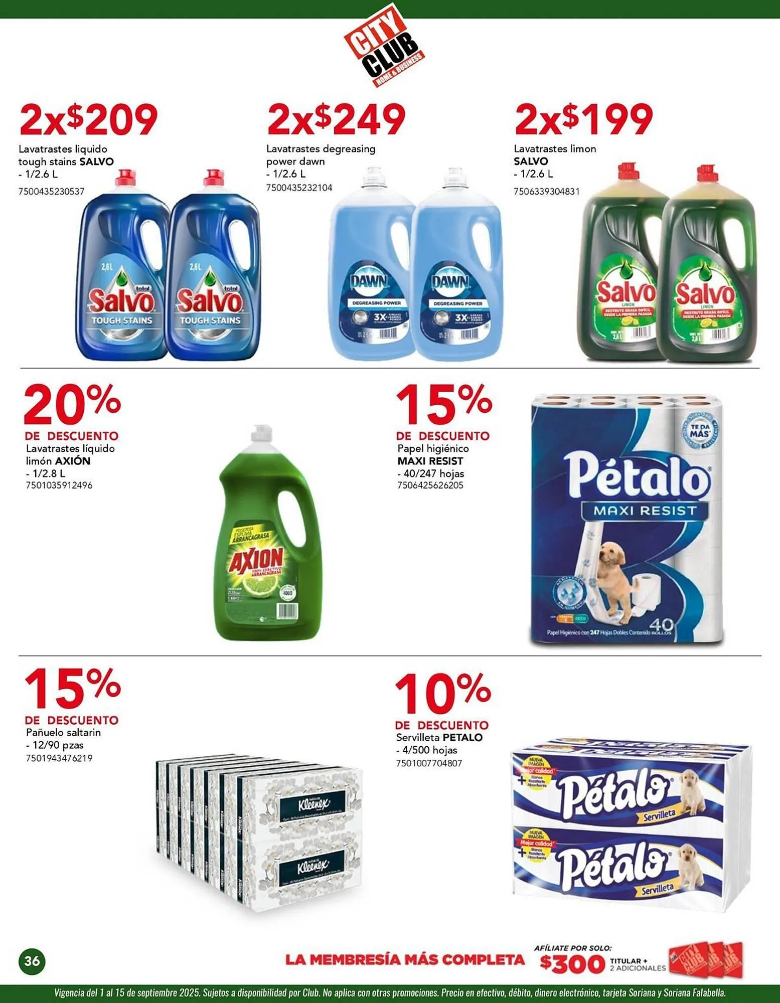 Catálogo de catálogo City Club 2 de septiembre al 30 de septiembre 2025 - Pagina 36