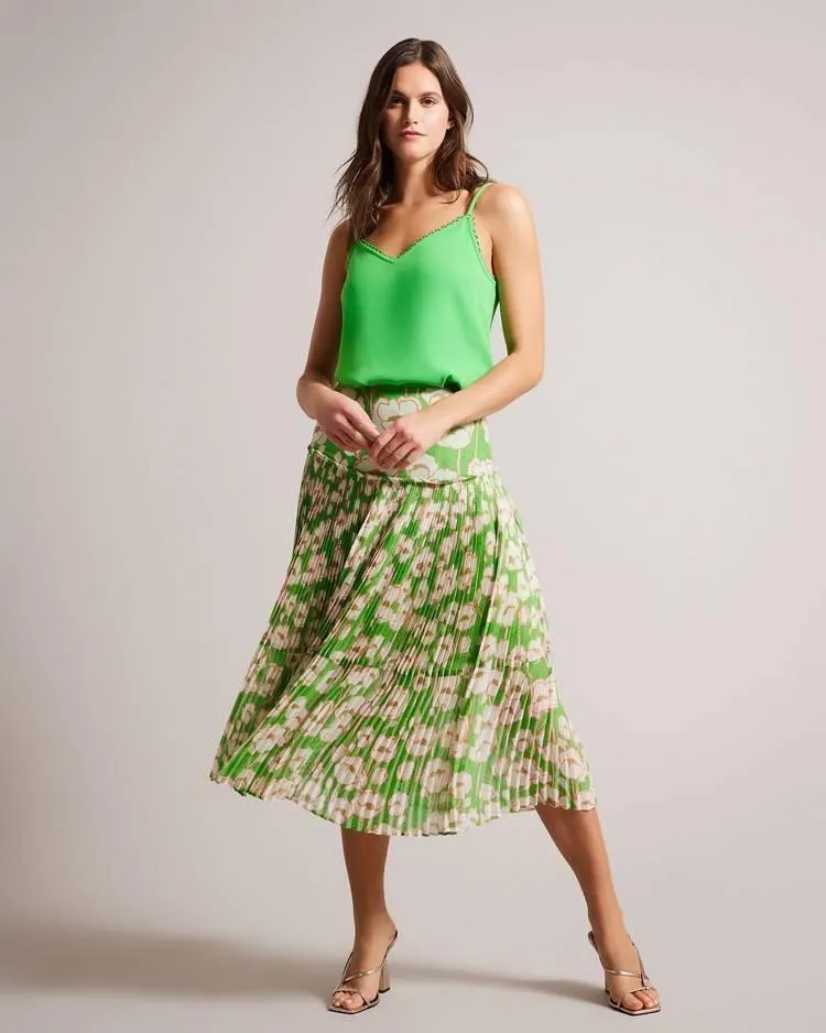 Falda Ted Baker Maryin Mujer Verdes | MX-62584