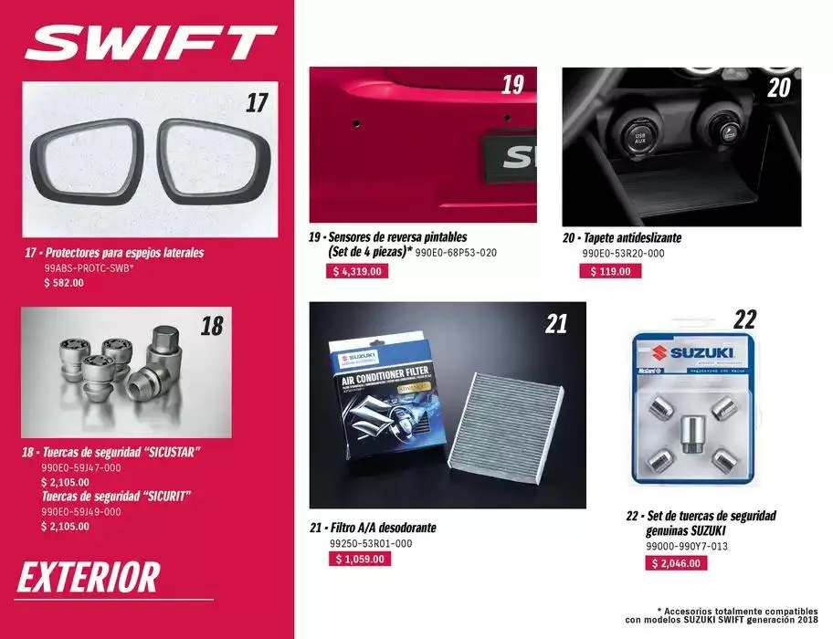 Catálogo de Catálogo SWIFT 14 de marzo al 31 de diciembre 2025 - Pagina 8