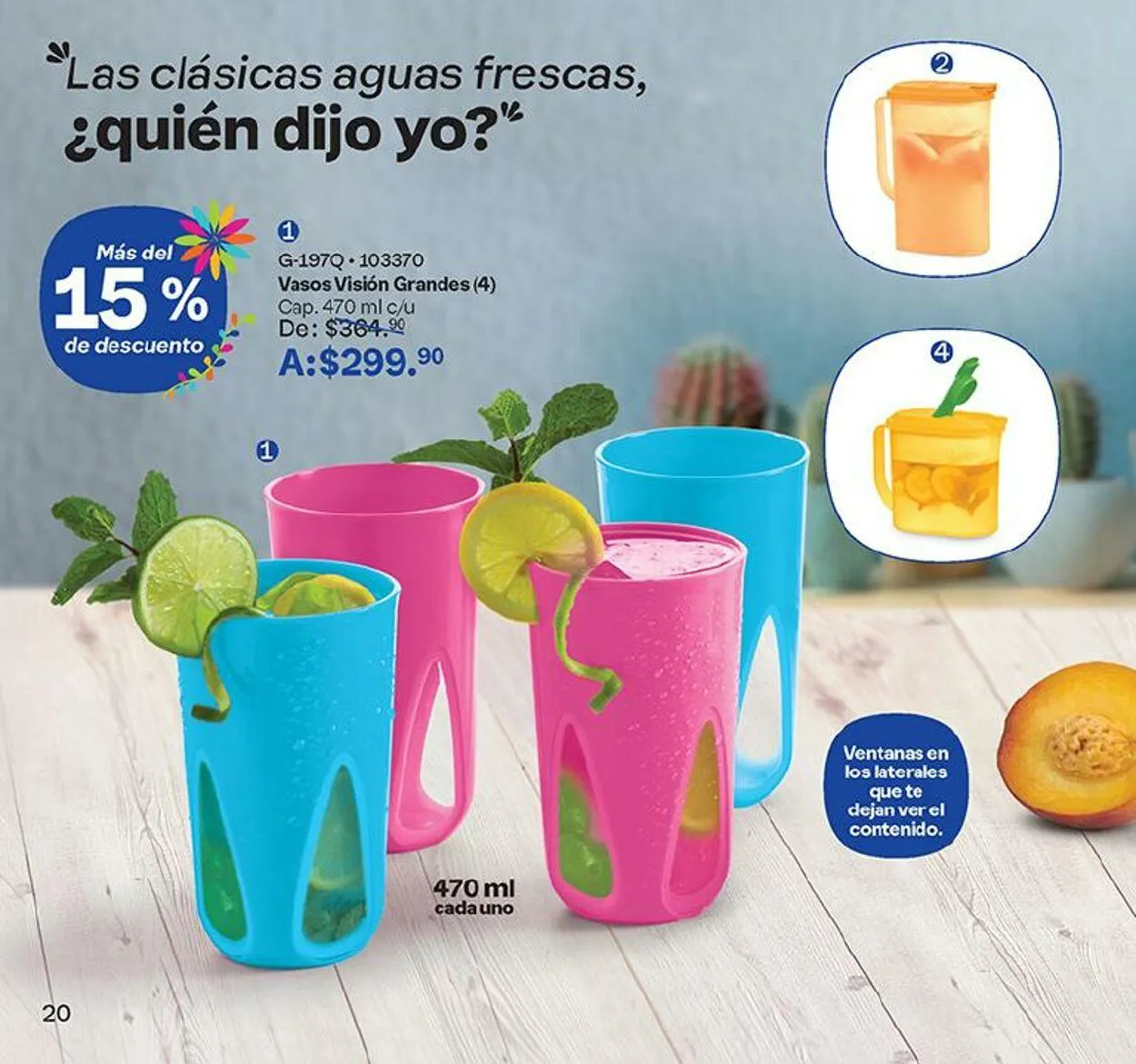 Catálogo de Tupperware 4 de septiembre al 16 de septiembre 2024 - Pagina 20