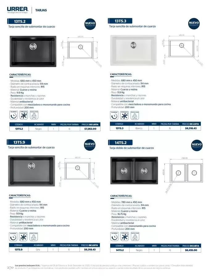 Catálogo de Catálogo Residencial 2025 28 de febrero al 28 de febrero 2026 - Pagina 276