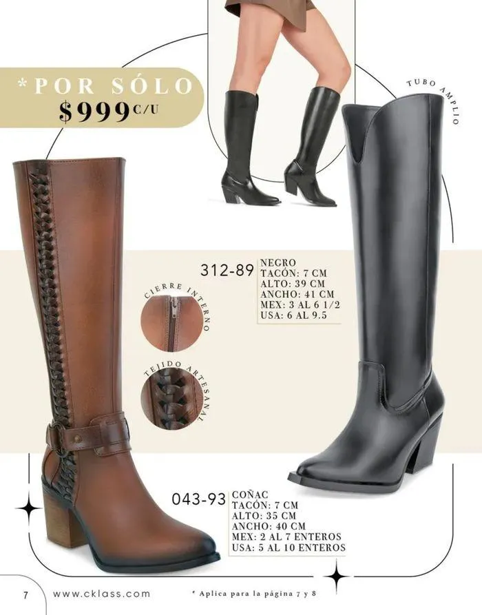 Catálogo de Cklass Botas y Botines 30 de agosto al 31 de enero 2025 - Pagina 74
