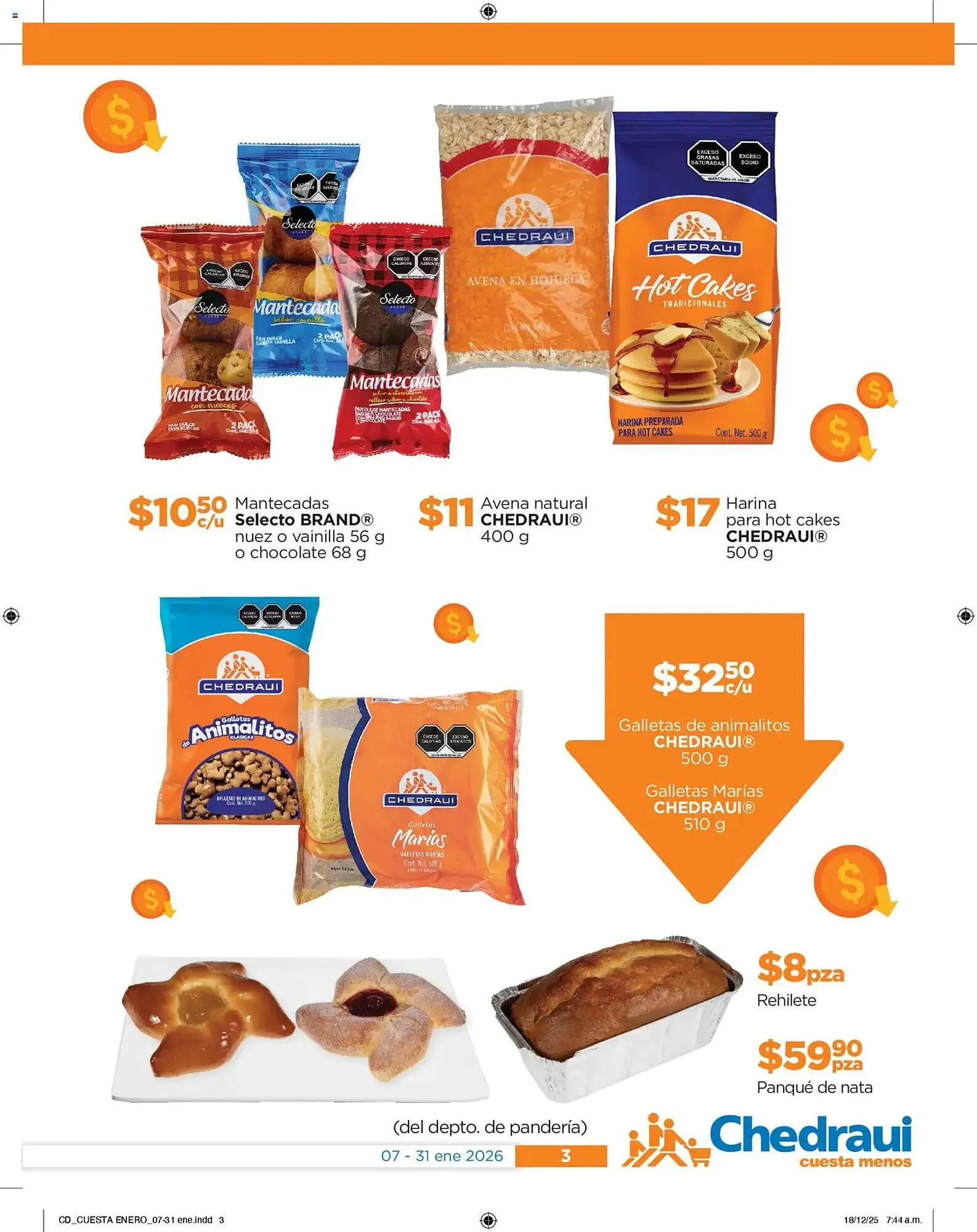 Catálogo de Folleto Chedraui 7 de enero al 1 de febrero 2026 - Pagina 3