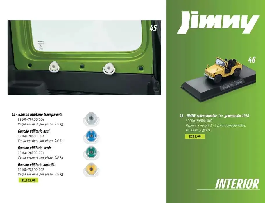 Catálogo de Catálogo JIMNY 14 de marzo al 31 de diciembre 2025 - Pagina 13