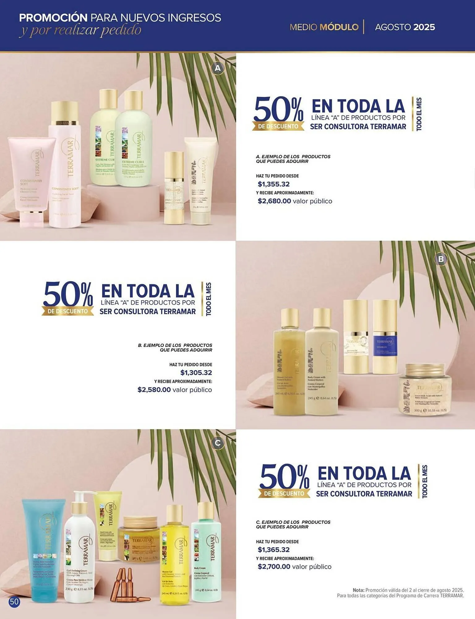 Catálogo de Catálogo Terramar Brands 1 de agosto al 31 de agosto 2025 - Pagina 50