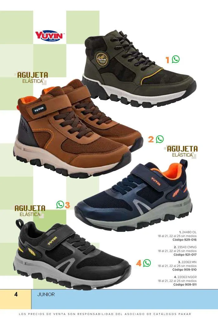Catálogo de Pakar Junior Otoño-Invierno 2024 26 de julio al 31 de diciembre 2024 - Pagina 4