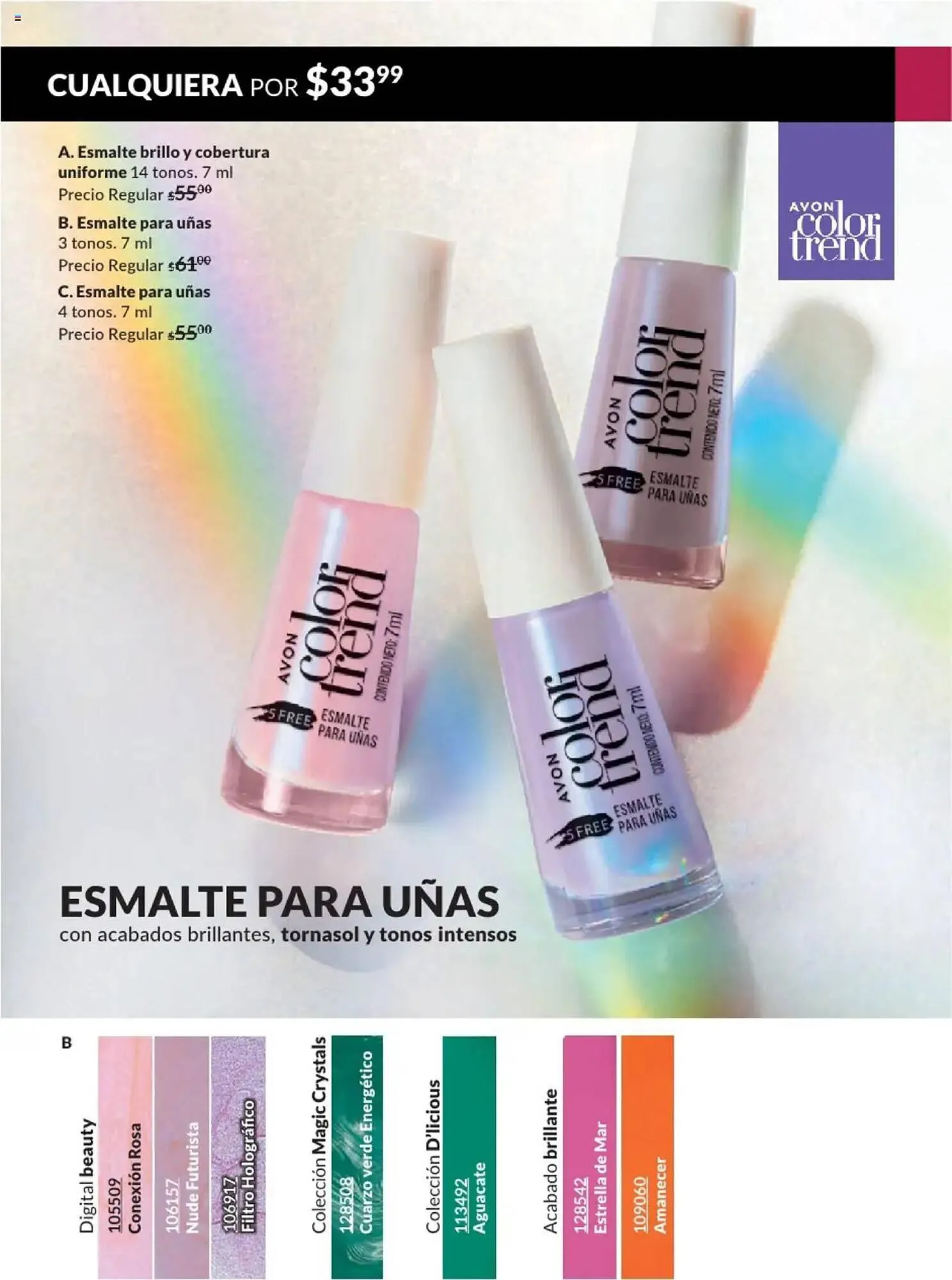 Catálogo de Catálogo Avon 3 de diciembre al 18 de enero 2025 - Pagina 63